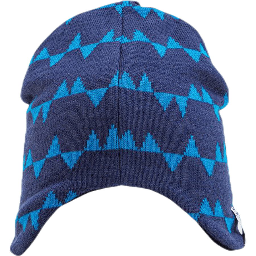 Eaglet Knitted Flap Cap Blue