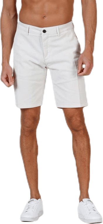 Crimson Shorts    White