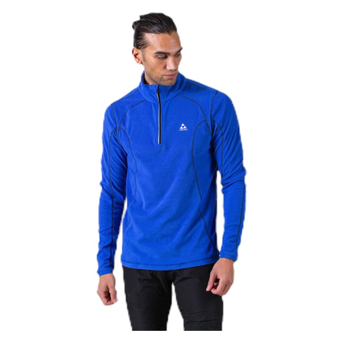 Bruksvallarna Micro Fleece Blue, Male, Vêtements, vestes, Ski de fond, Bleu, L