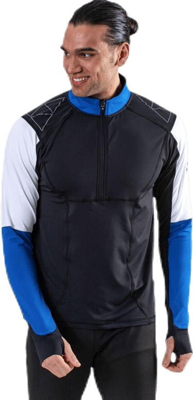 Åsarna 2 Baselayer L/S Top Blue/Black