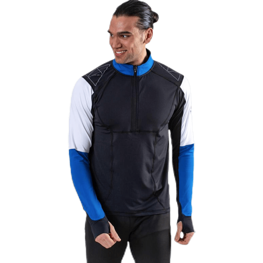 Åsarna 2 Baselayer L/S Top Blue/Black