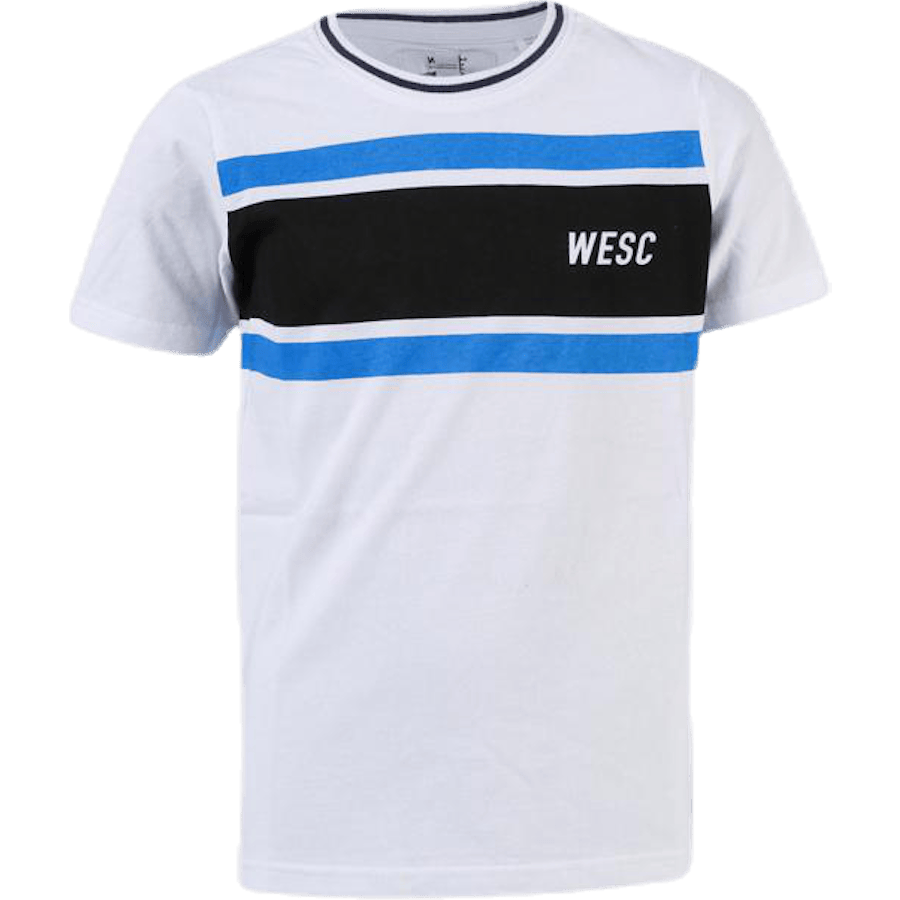 Striped Tee Youth White