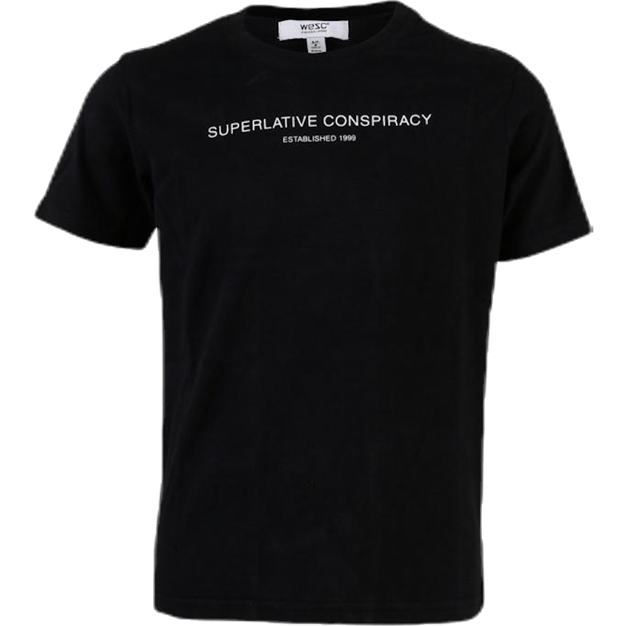 Superlative Conspiracy Logo Tee Youth Black