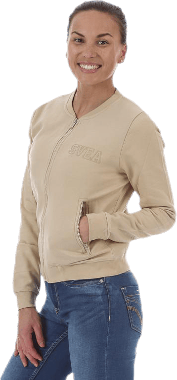 Svea Basic Bomber Beige - Bild 3