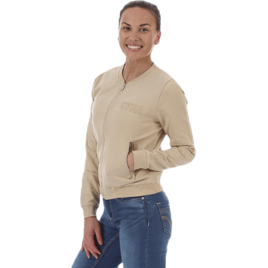 Svea Basic Bomber Beige - Bild 3