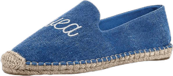 Amanda Espandrillo Blue, Female, Sko, Sandaler og Tøfler, Blå, EU 39