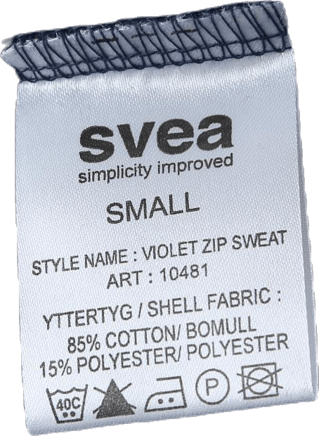 Violet Zip Sweat Blue - Bild 4