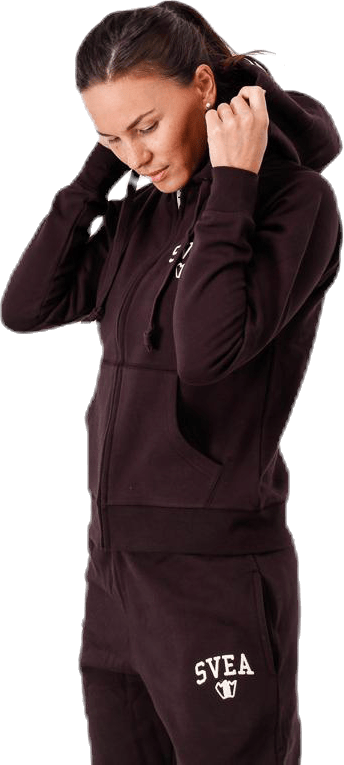 Tone Zip Hood Red - Bild 3
