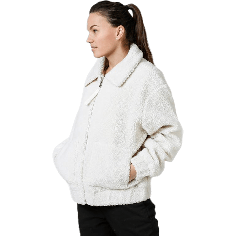 Rome Pile Jacket White