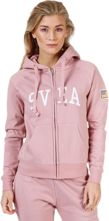 Judit Zip Hood Pink
