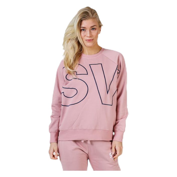 Florence Crew Pink, Female, Apparels, Shirts, Pink, L