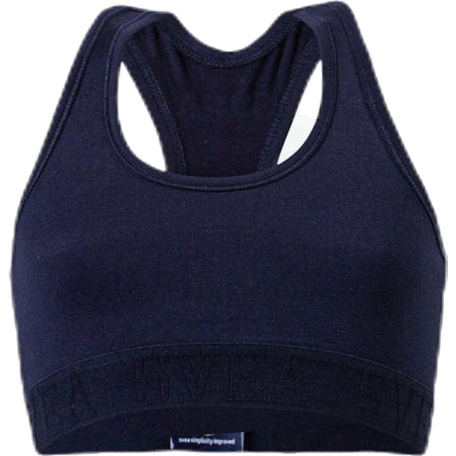 2 Stripe Junior Bra Blue