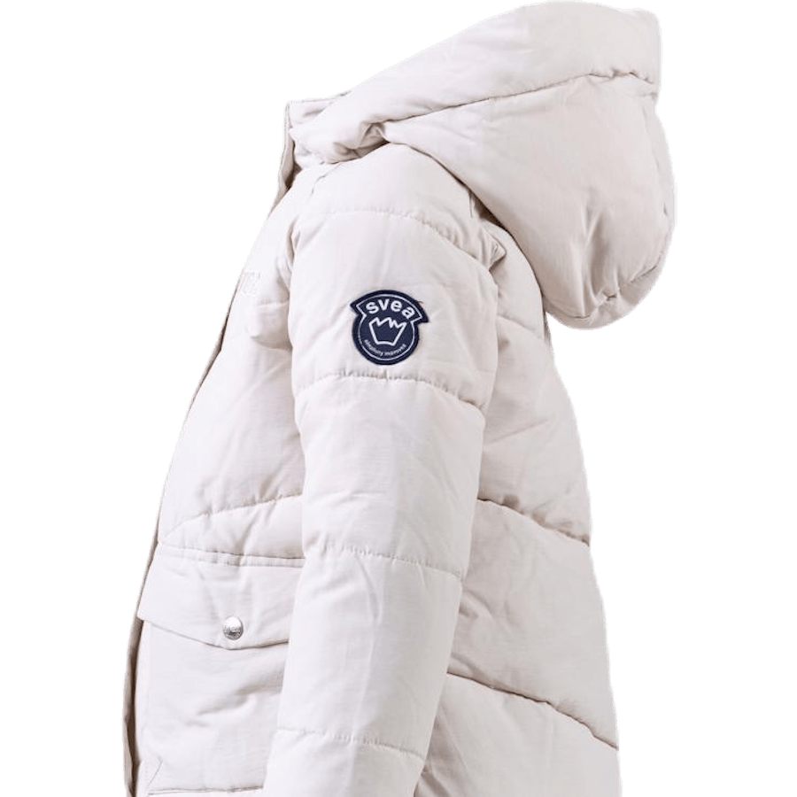 Short Padded Junior Jacket White - Bild 3
