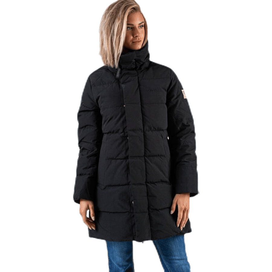 Slim Fit Padded Jacket Black