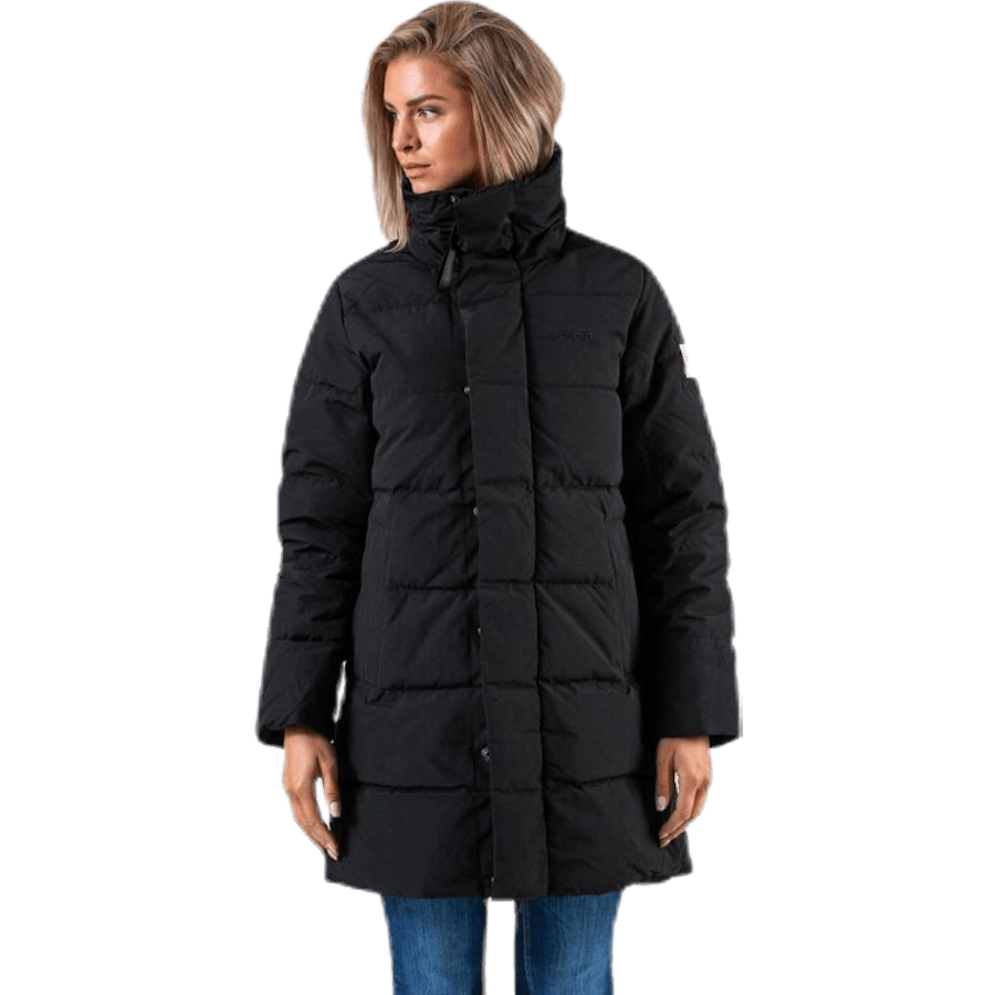 Slim Fit Padded Jacket Black - Bild 2
