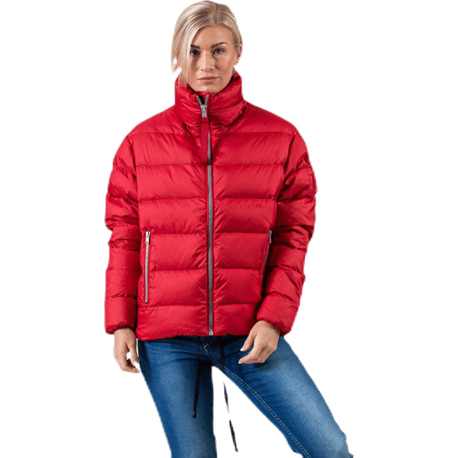 Short Light Weight Jacket Red