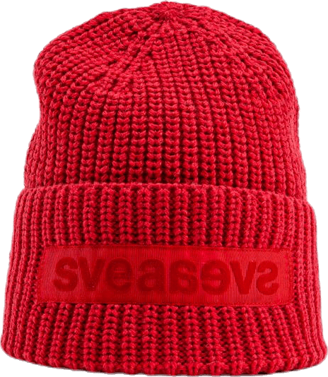 Big Badge Red, Female, Apparels, hats & caps, Red, ONESIZE