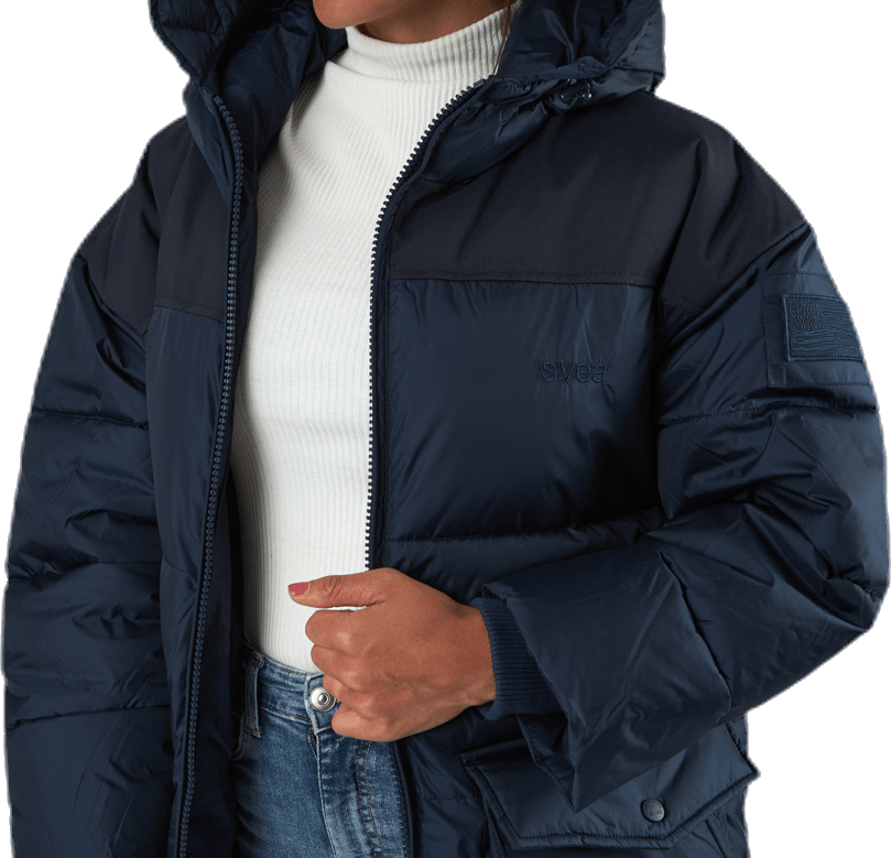Comfy Puffer Coat Blue - Bild 6