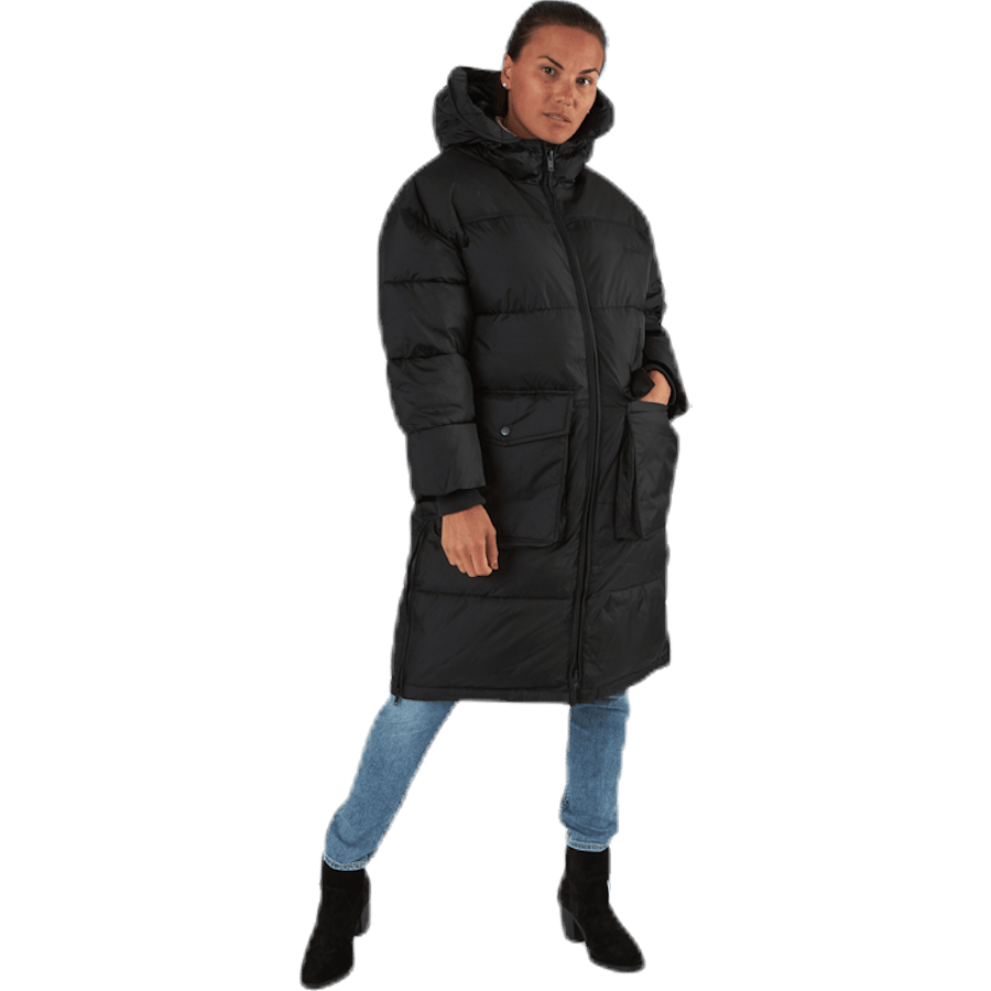Comfy Puffer Coat Black