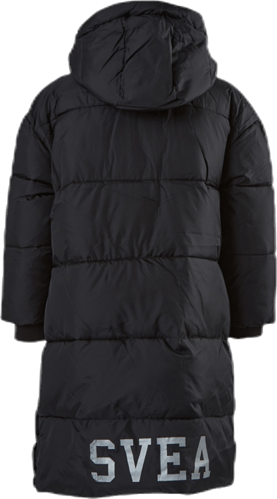 Long Puffer Coat Jr Black