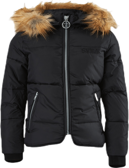 Short Slim Jacket Junior Black, Unisex, Apparels, jackets, Black, 170