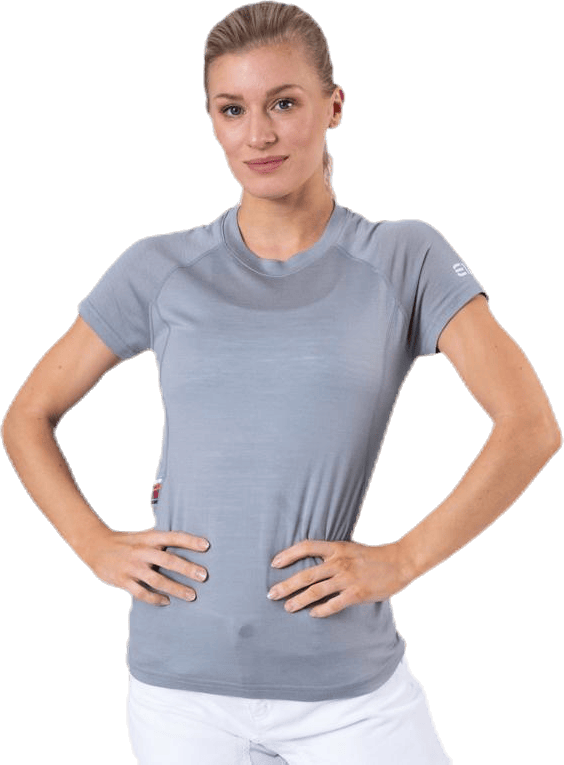 Zeal Merino Tee  Grey