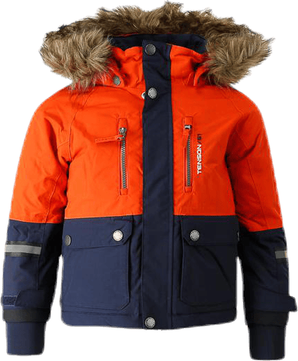 Daxian Ski Jacket Kid Orange, Unisex, Apparels, jackets, Alpine sports, Orange, 122