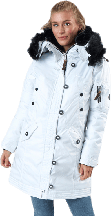 Himalaya Parka White, Female, Apparels, jackets, White, 34