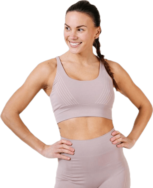 2-tone Bra Top Pink, Female, Abbigliamento, Reggiseno sportivo, Allenamento, Rosa, XS