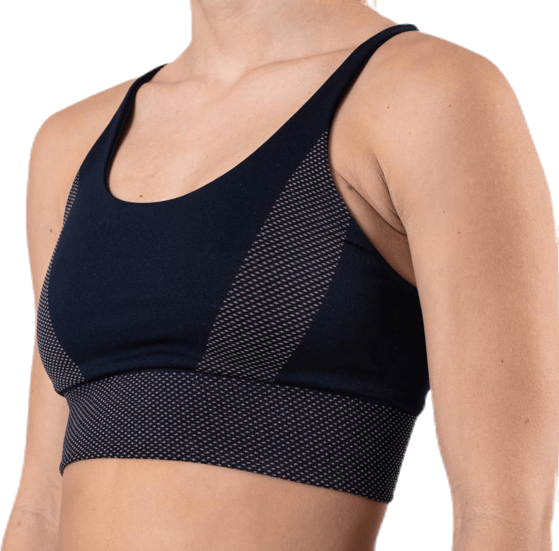 Jaquard Seamless Top Blue - Bild 4