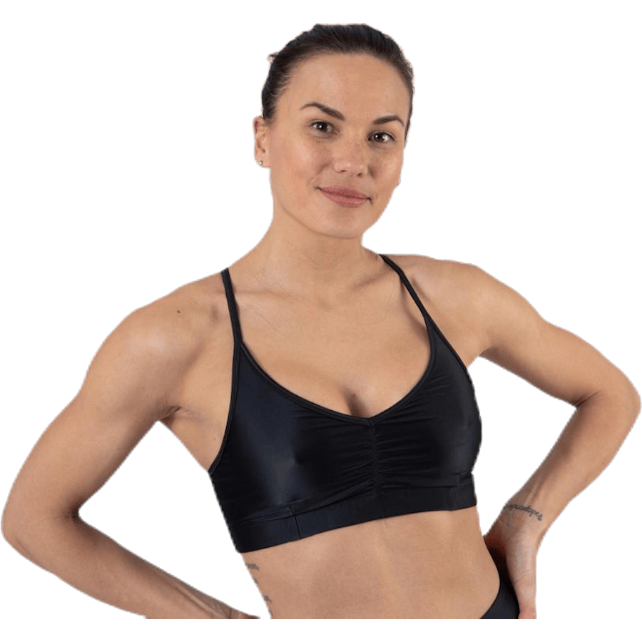 Gloss Bra Top Black
