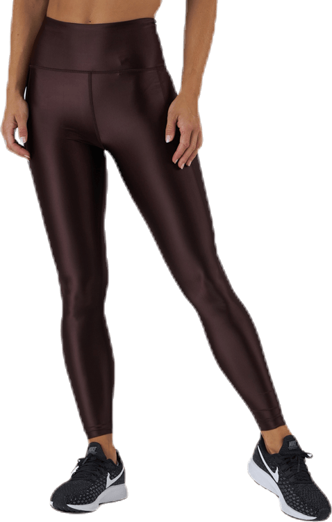 Cropped Gloss Legging Brown | The best 