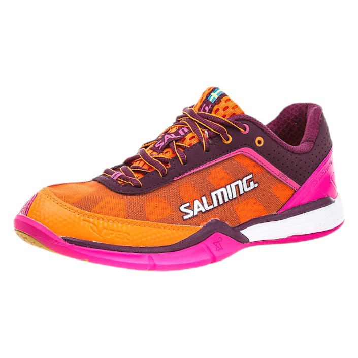 Viper 4 Purple/Orange, Female, Chaussures, Chaussures de course, Floorball, Violet/Orange, EU 40