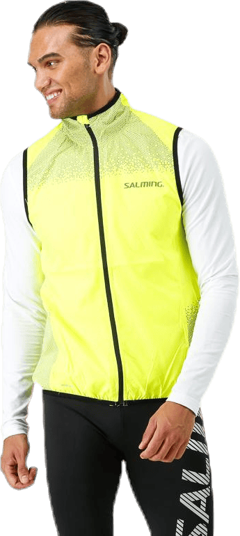 Skyline Vest M Yellow, Male, Ropa, chaquetas, Running, Amarillo, S
