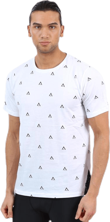 Cut Tee White/Black - Bild 3