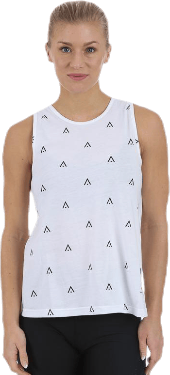 Logo Tank Top White, Female, Vaatteet, Tops, Valkoinen, XS