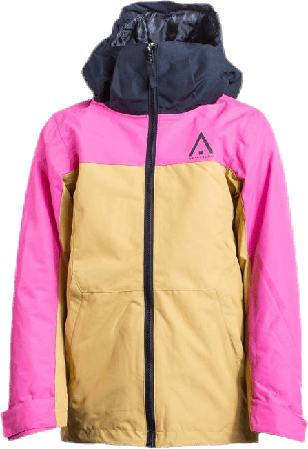 Split Jacket Youth Pink/Beige, Unisex, Apparels, jackets, Alpine sports, Pink/Beige, 120