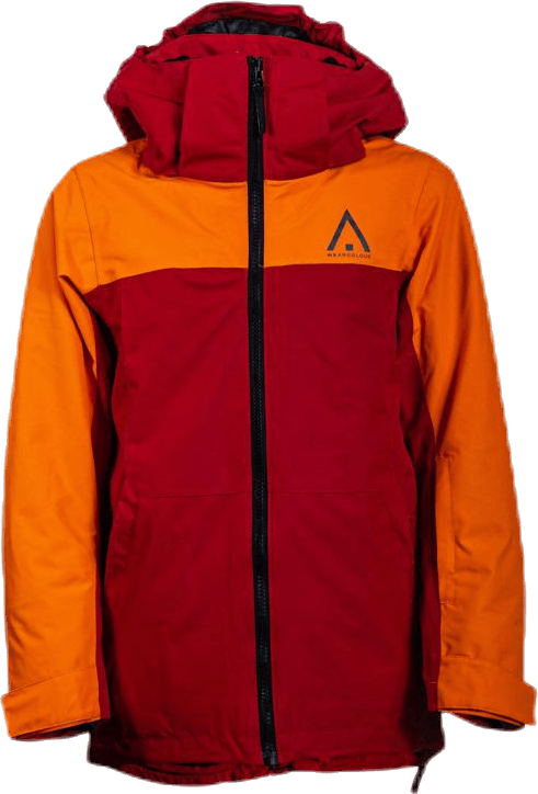 Split Jacket Youth Orange/Red, Unisex, Apparels, jackets, Alpine sports, Orange/Red, 130