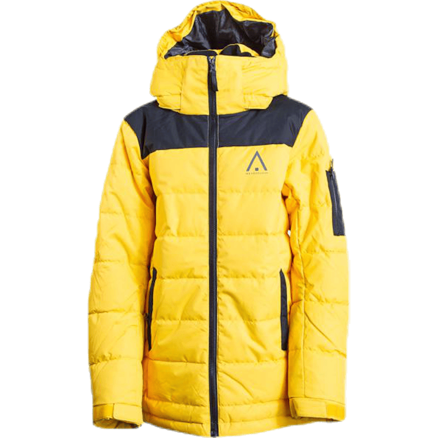 Polar Youth Puff Jacket Black/Yellow