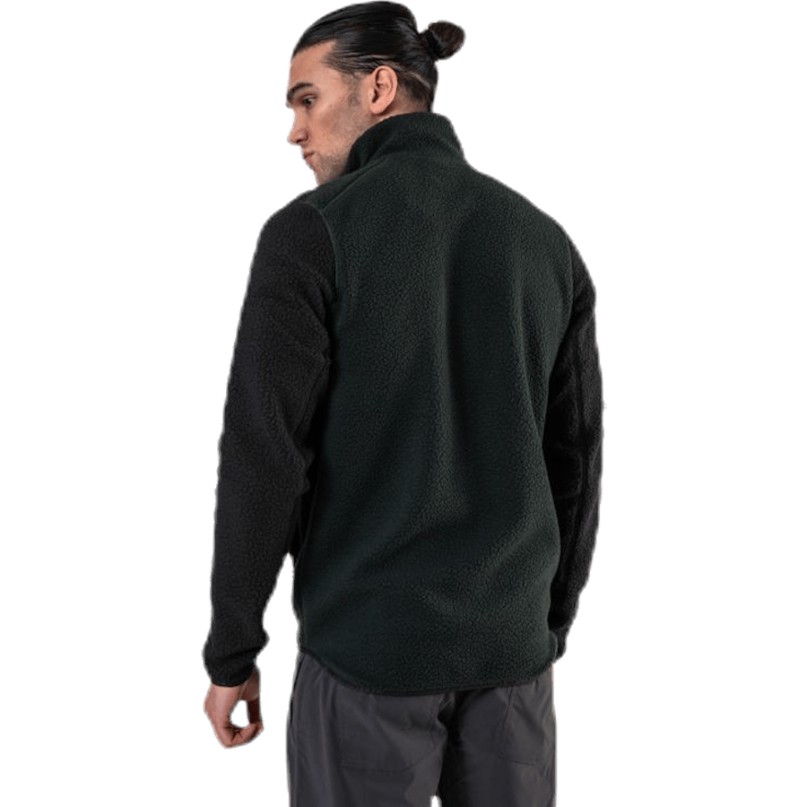 Retro Pile Jacket Green - Bild 2