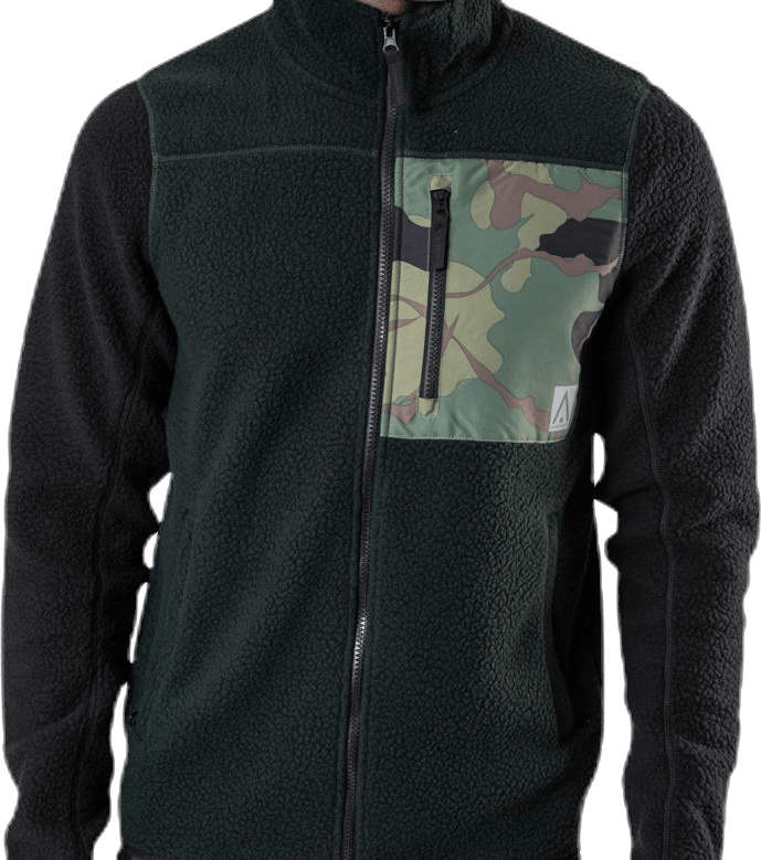 Retro Pile Jacket Green - Bild 5