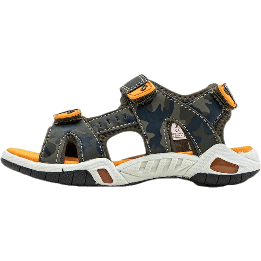 Saimen Blinking Sandal Orange/Green