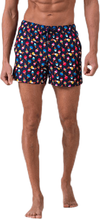 Ice Cream Swim Shorts Blue, Male, Apparels, Swimwear, Swimming, Blue, S