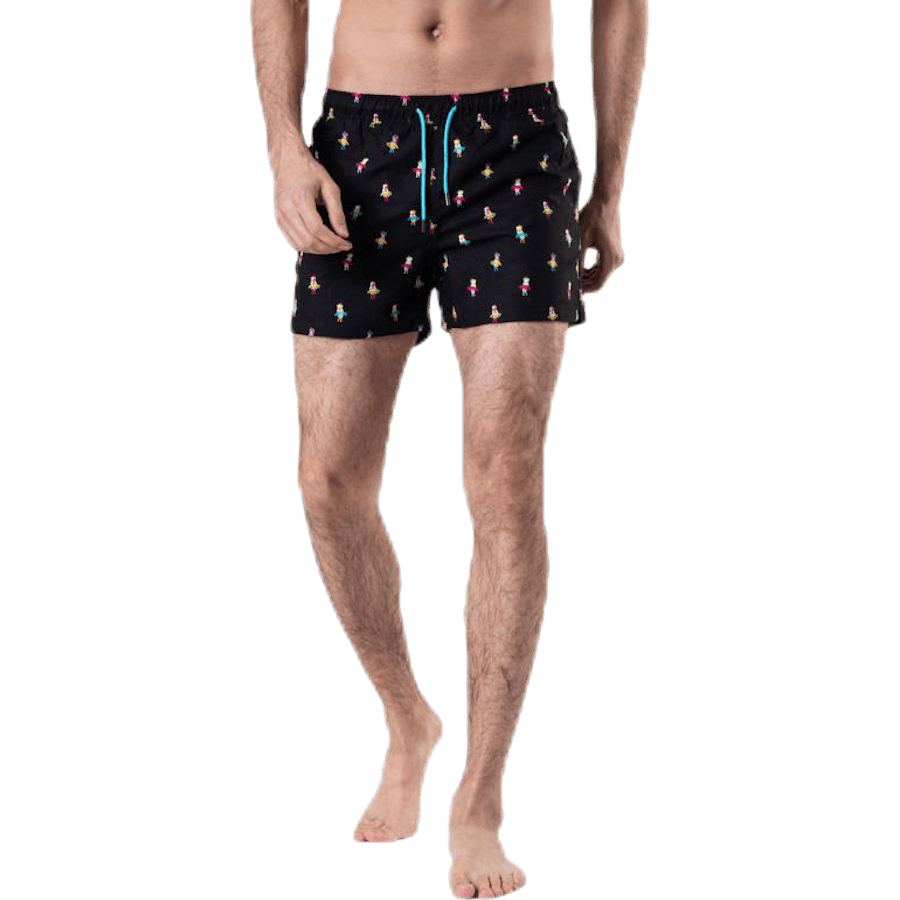 Hula Swim Shorts Black