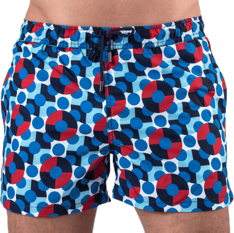 Illusion Dot Swim Shorts Blue - Bild 4