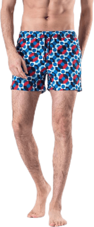 Illusion Dot Swim Shorts Blue - Bild 5