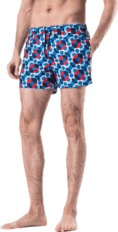 Illusion Dot Swim Shorts Blue - Bild 6