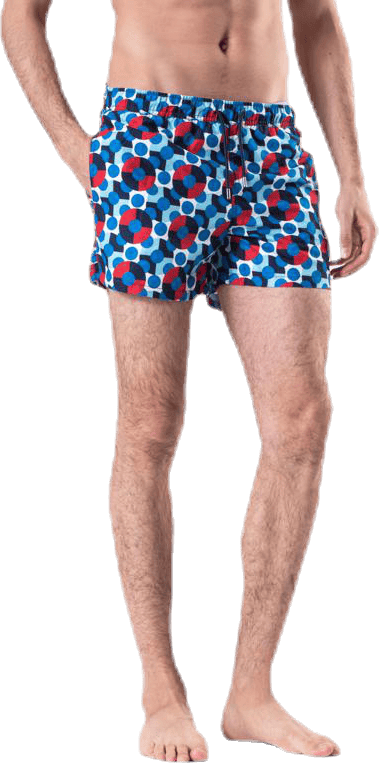 Illusion Dot Swim Shorts Blue - Bild 9