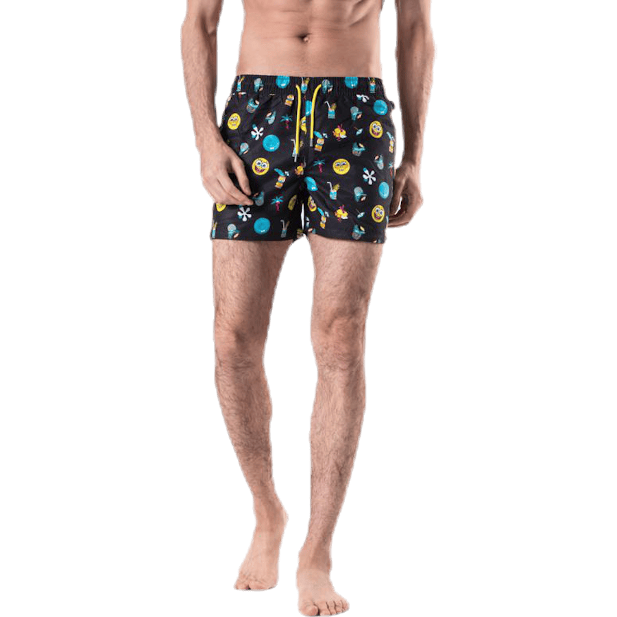 Sponge Bob Swim Shorts Black