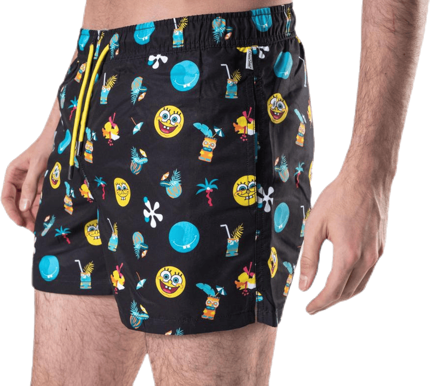 Sponge Bob Swim Shorts Black - Bild 5